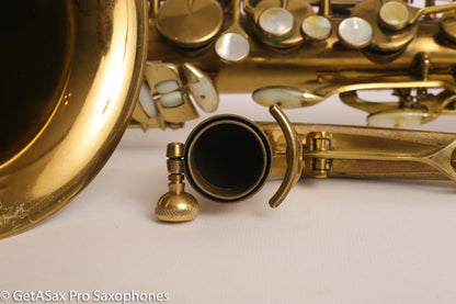King Super 20 Tenor Saxophone Full Pearls Original Lacquer Overhauled 298321