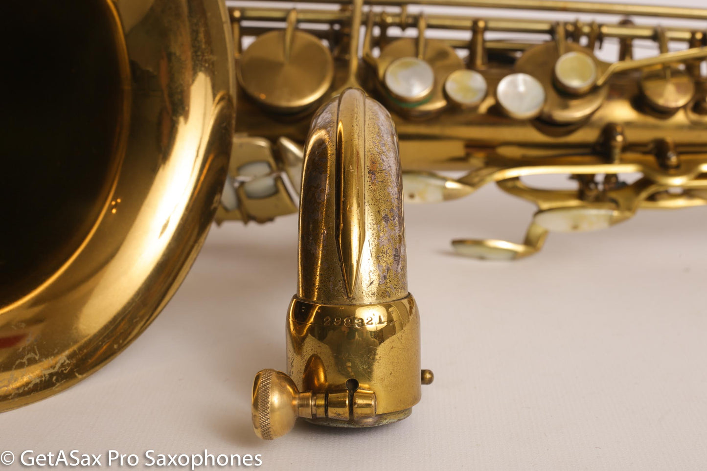 King Super 20 Tenor Saxophone Full Pearls Original Lacquer Overhauled 298321