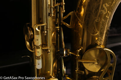 King Super 20 Tenor Saxophone Full Pearls Original Lacquer Overhauled 298321