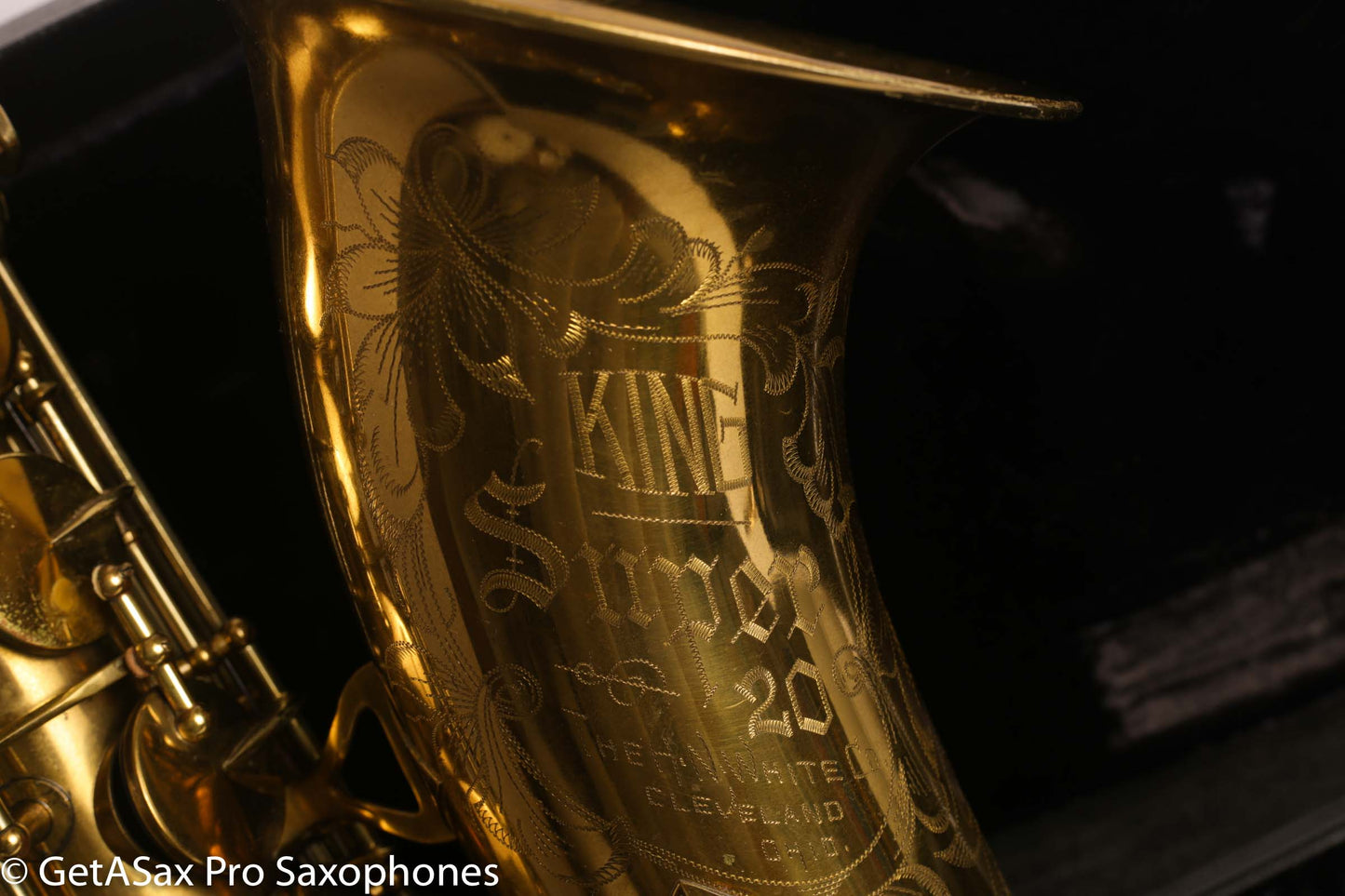 King Super 20 Tenor Saxophone Full Pearls Original Lacquer Overhauled 298321