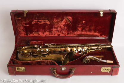 King Super 20 Tenor Original Lacquer Full Pearls Fresh Overhaul Fantastic! 299686