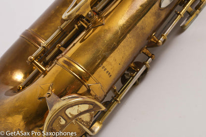 King Super 20 Tenor Original Lacquer Full Pearls Fresh Overhaul Fantastic! 299686