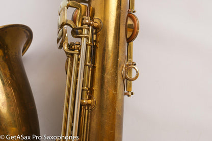 King Super 20 Tenor Original Lacquer Full Pearls Fresh Overhaul Fantastic! 299686