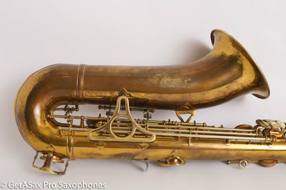 King Super 20 Tenor Original Lacquer Full Pearls Fresh Overhaul Fantastic! 299686