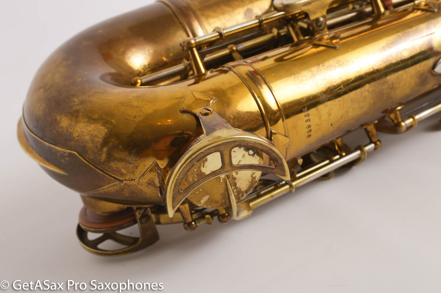 King Super 20 Tenor Original Lacquer Full Pearls Fresh Overhaul Fantastic! 299686