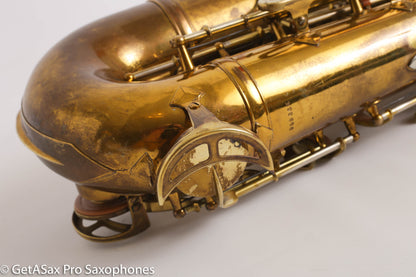 King Super 20 Tenor Original Lacquer Full Pearls Fresh Overhaul Fantastic! 299686