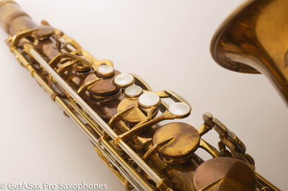 King Super 20 Tenor Original Lacquer Full Pearls Fresh Overhaul Fantastic! 299686