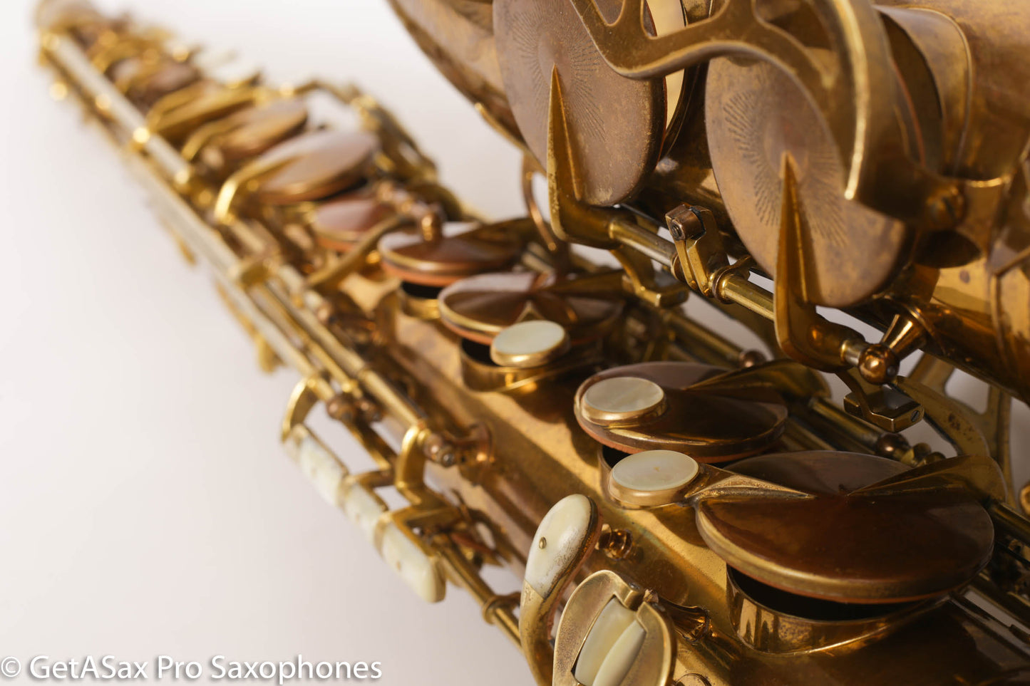 King Super 20 Tenor Original Lacquer Full Pearls Fresh Overhaul Fantastic! 299686