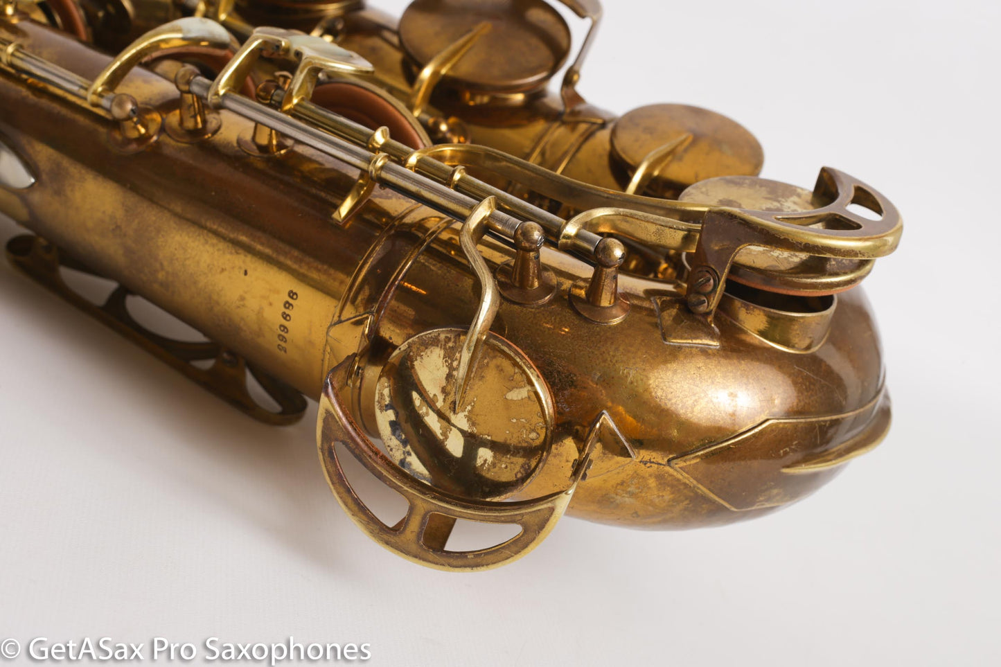 King Super 20 Tenor Original Lacquer Full Pearls Fresh Overhaul Fantastic! 299686