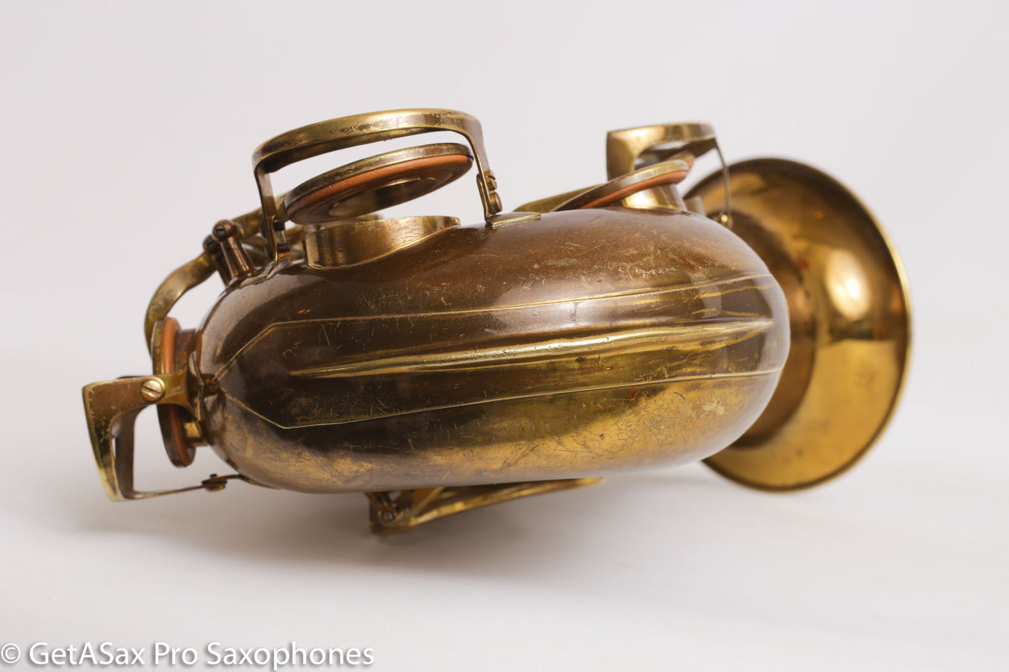 King Super 20 Tenor Original Lacquer Full Pearls Fresh Overhaul Fantastic! 299686