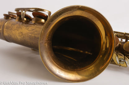 King Super 20 Tenor Original Lacquer Full Pearls Fresh Overhaul Fantastic! 299686
