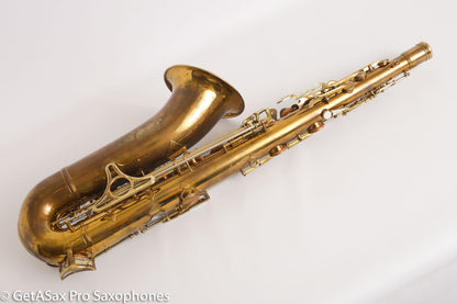 King Super 20 Tenor Original Lacquer Full Pearls Fresh Overhaul Fantastic! 299686