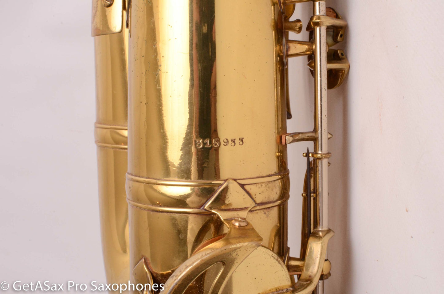 King Super 20 Tenor Full Pearls Refinish Great Deal! 315933