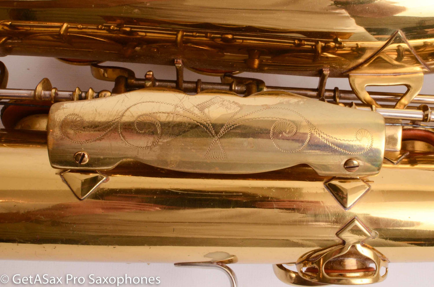 King Super 20 Tenor Full Pearls Refinish Great Deal! 315933