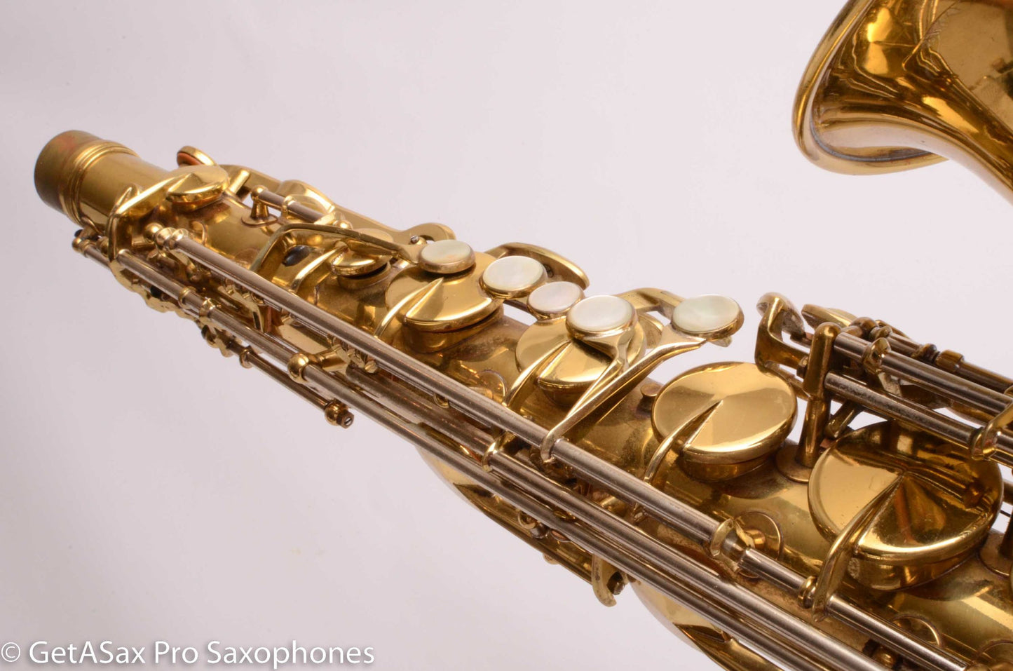 King Super 20 Tenor Full Pearls Refinish Great Deal! 315933