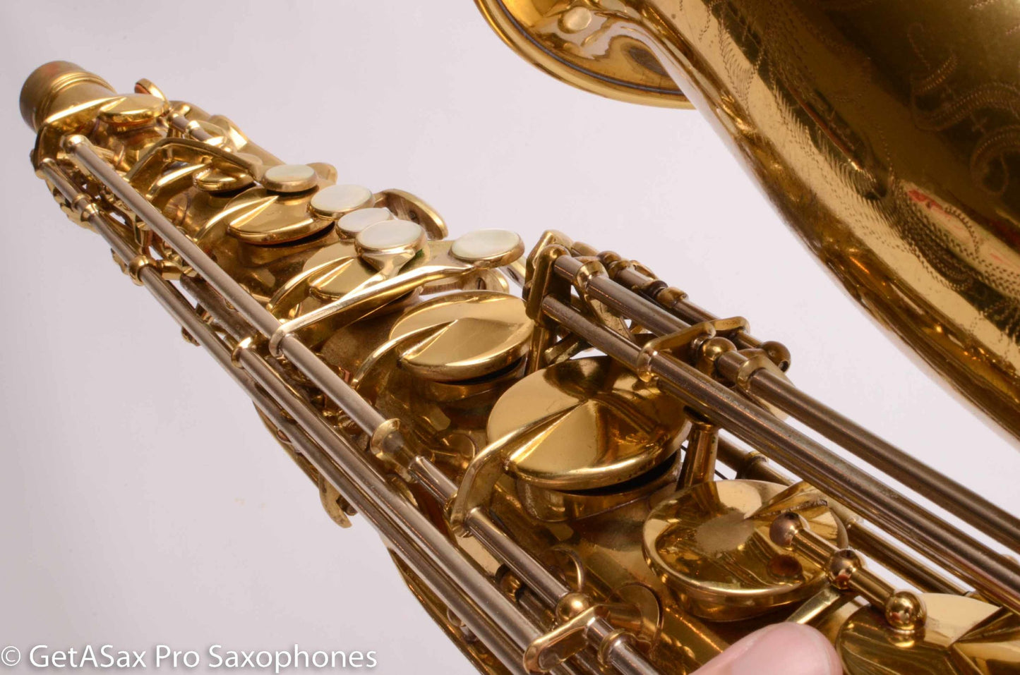 King Super 20 Tenor Full Pearls Refinish Great Deal! 315933