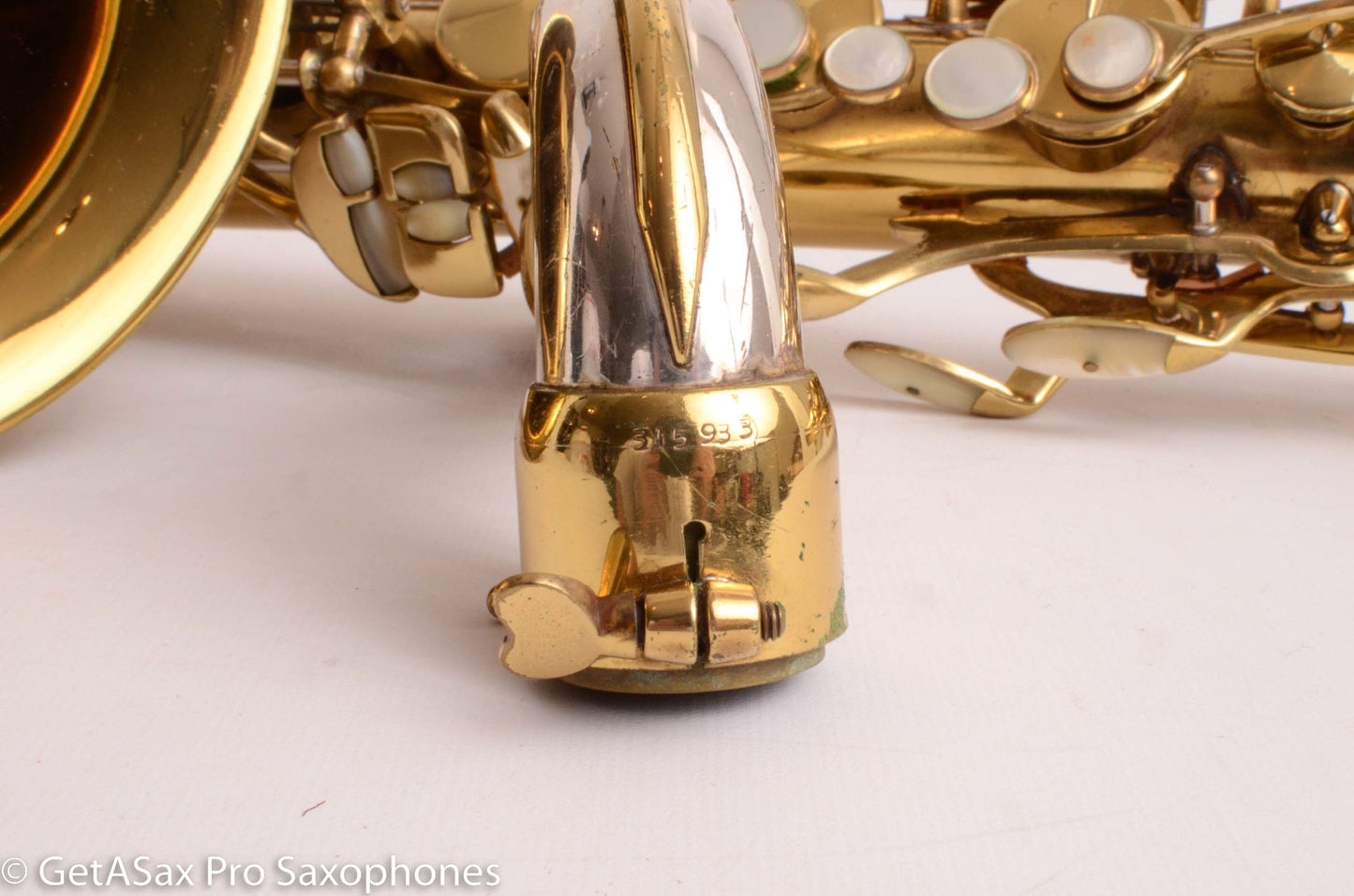 King Super 20 Tenor Full Pearls Refinish Great Deal! 315933