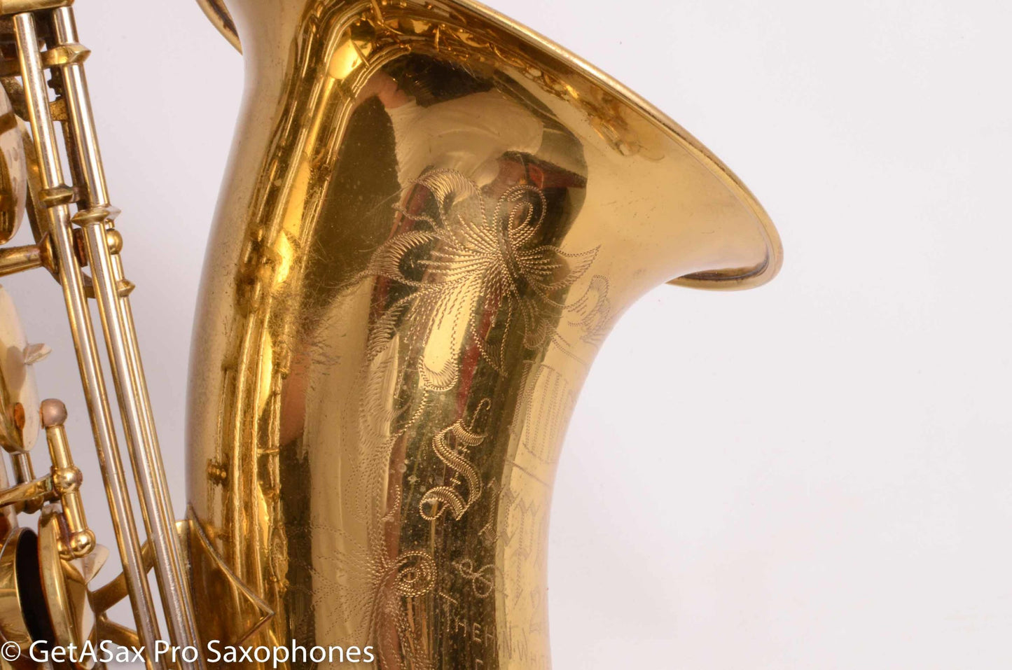 King Super 20 Tenor Full Pearls Refinish Great Deal! 315933