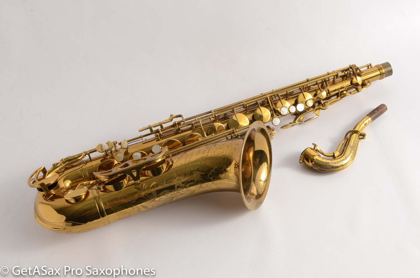 King Super 20 Tenor Full Pearls From 1951 Original Lacquer