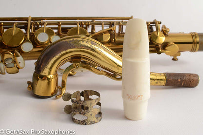 King Super 20 Tenor Full Pearls From 1951 Original Lacquer