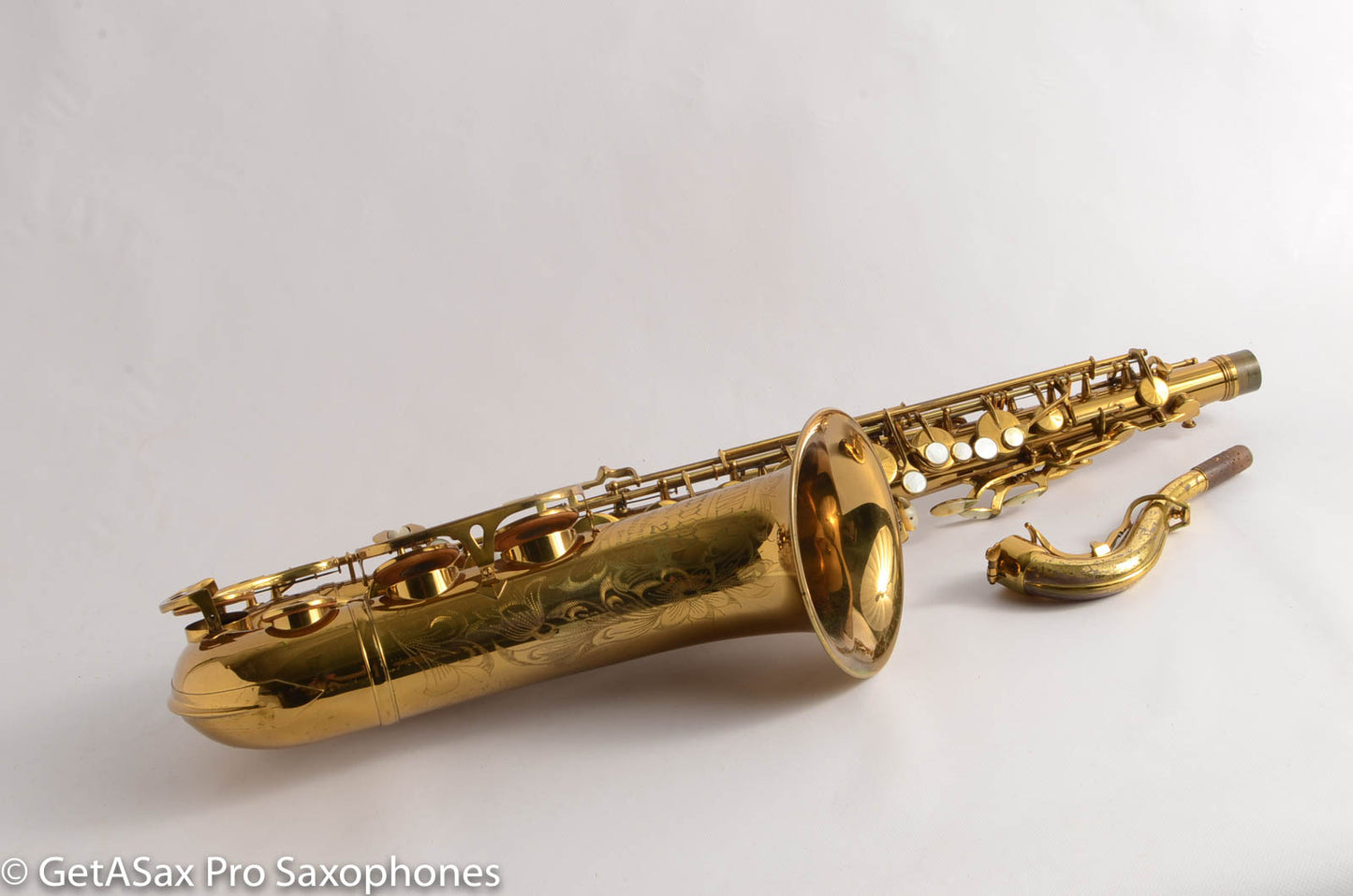 King Super 20 Tenor Full Pearls From 1951 Original Lacquer