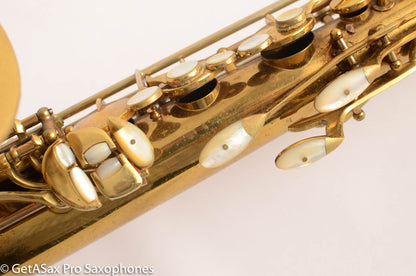 King Super 20 Tenor Saxophone Full Pearls Original Lacquer Near Mint / Exc Cond! 328628