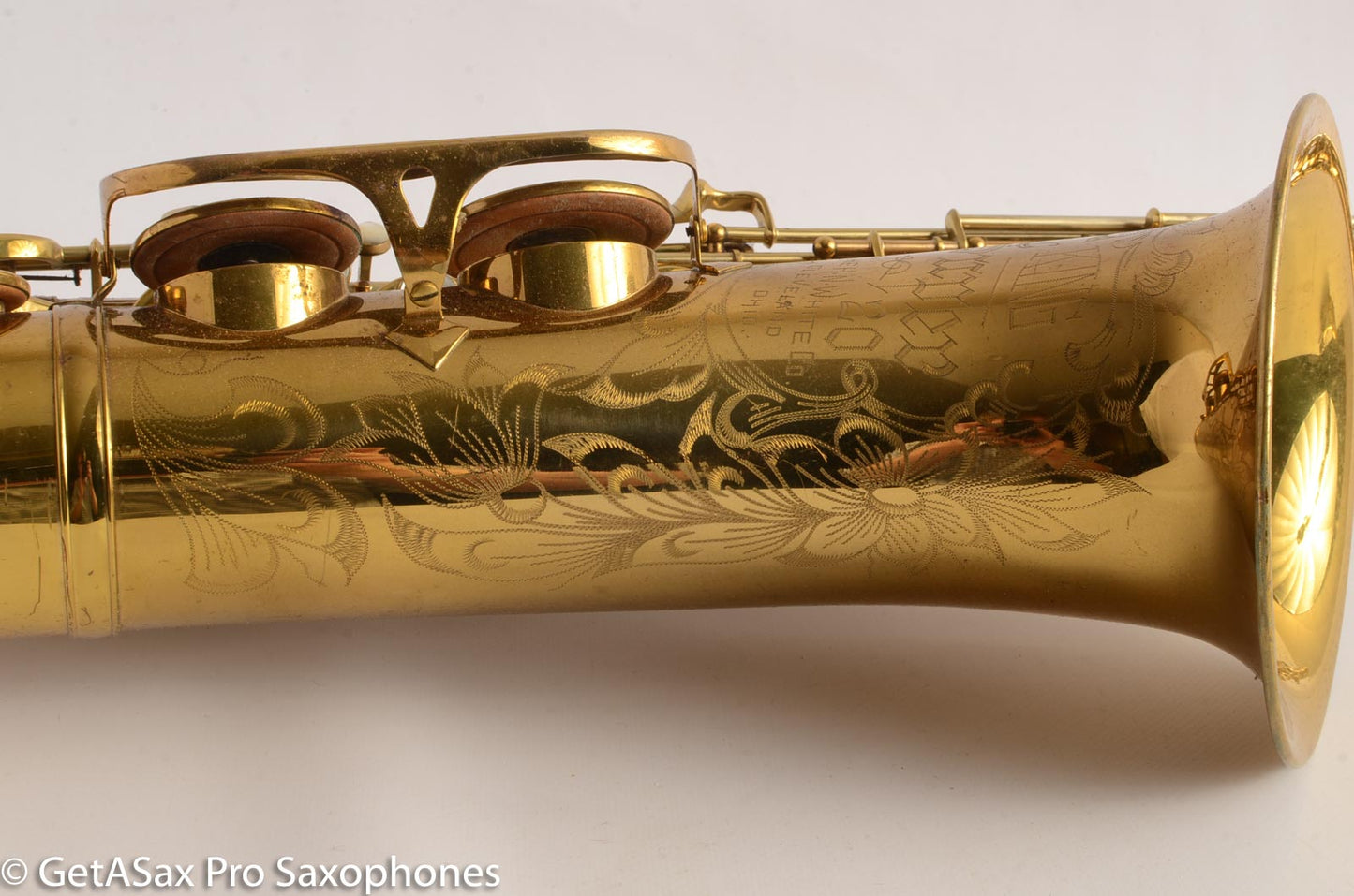 King Super 20 Tenor Saxophone Full Pearls Original Lacquer Near Mint / Exc Cond! 328628