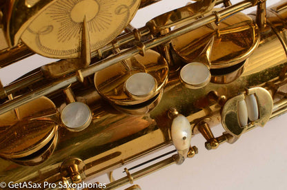 King Super 20 Tenor Saxophone Full Pearls Original Lacquer Near Mint / Exc Cond! 328628