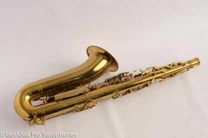 King Super 20 Tenor Saxophone Full Pearls Original Lacquer Near Mint / Exc Cond! 328628