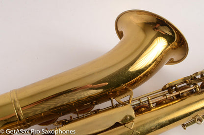 King Super 20 Tenor Saxophone Full Pearls Original Lacquer Near Mint / Exc Cond! 328628