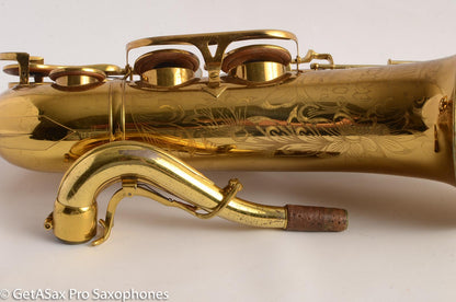 King Super 20 Tenor Saxophone Full Pearls Original Lacquer Near Mint / Exc Cond! 328628