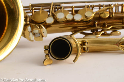 King Super 20 Tenor Saxophone Full Pearls Original Lacquer Near Mint / Exc Cond! 328628