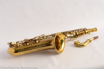 King Super 20 Tenor Saxophone Full Pearls Original Lacquer Near Mint / Exc Cond! 328628