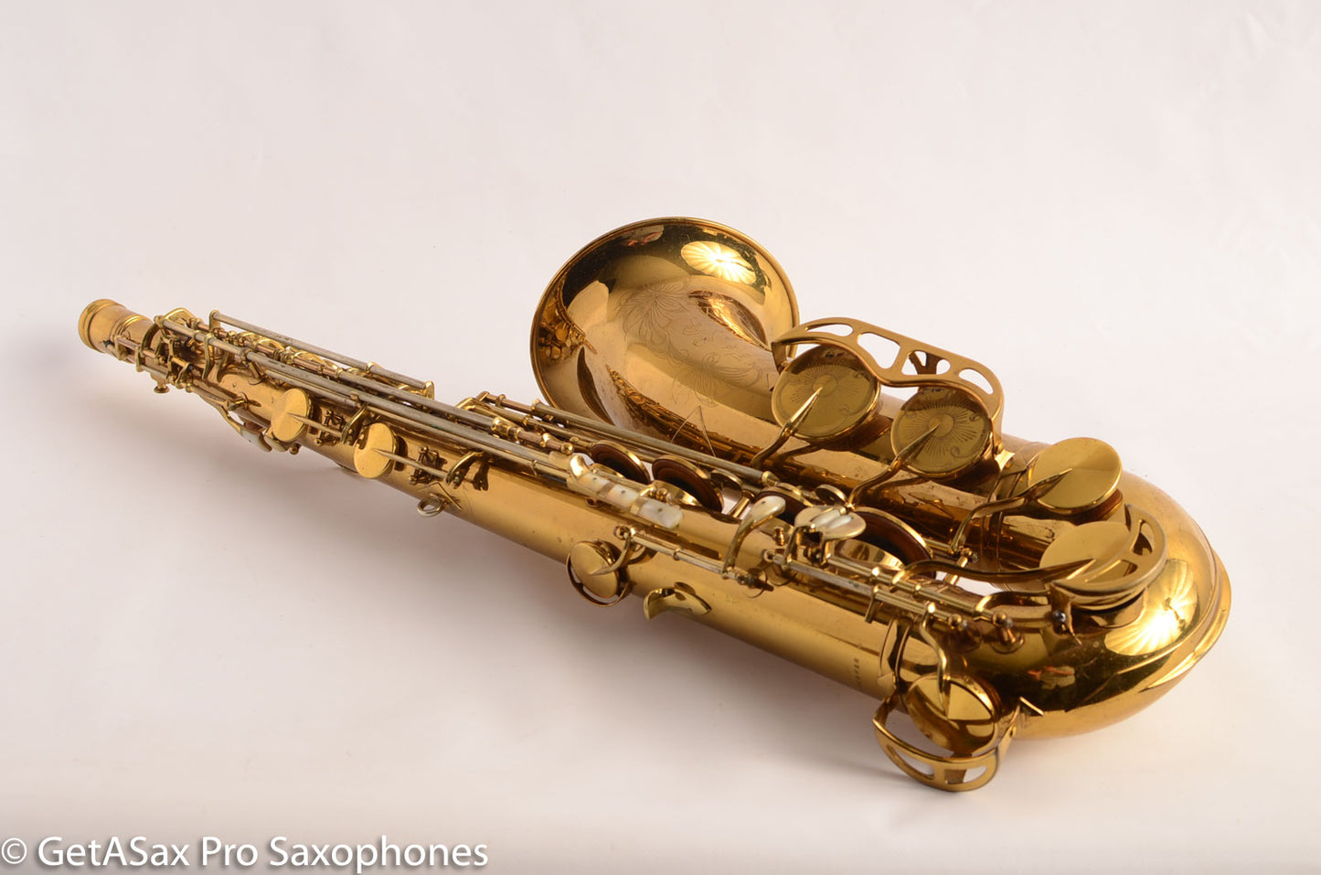 King Super 20 Tenor Saxophone Full Pearls Original Lacquer Near Mint / Exc Cond! 328628