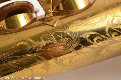 King Super 20 Tenor Saxophone Full Pearls Original Lacquer Near Mint / Exc Cond! 328628