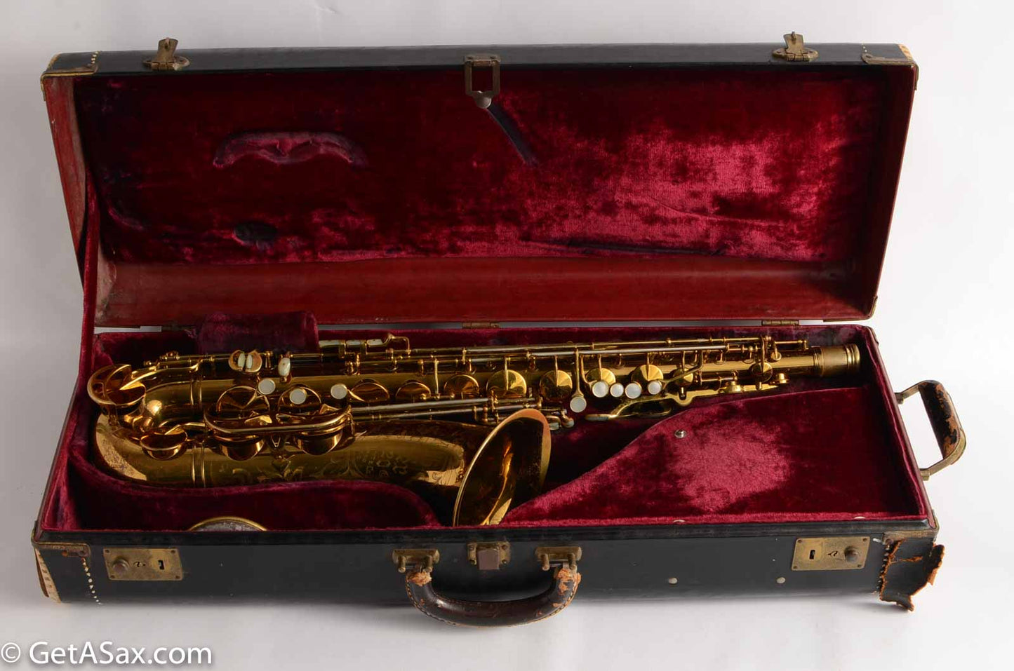 King Super 20 Tenor Full Pearls From 1954 Original Lacquer
