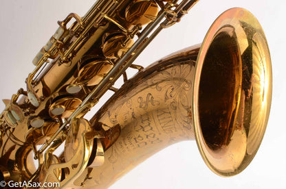 King Super 20 Tenor Full Pearls From 1954 Original Lacquer