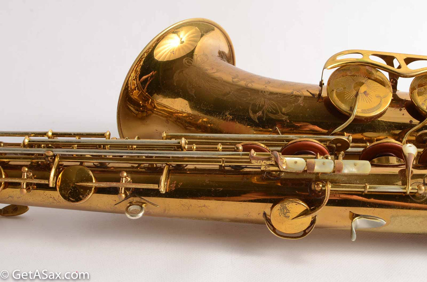 King Super 20 Tenor Full Pearls From 1954 Original Lacquer