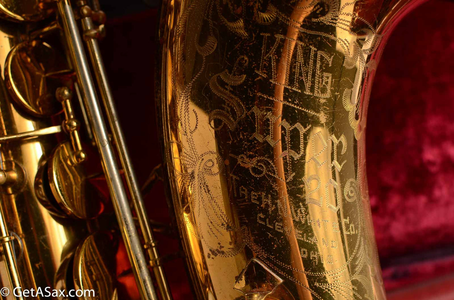 King Super 20 Tenor Full Pearls From 1954 Original Lacquer
