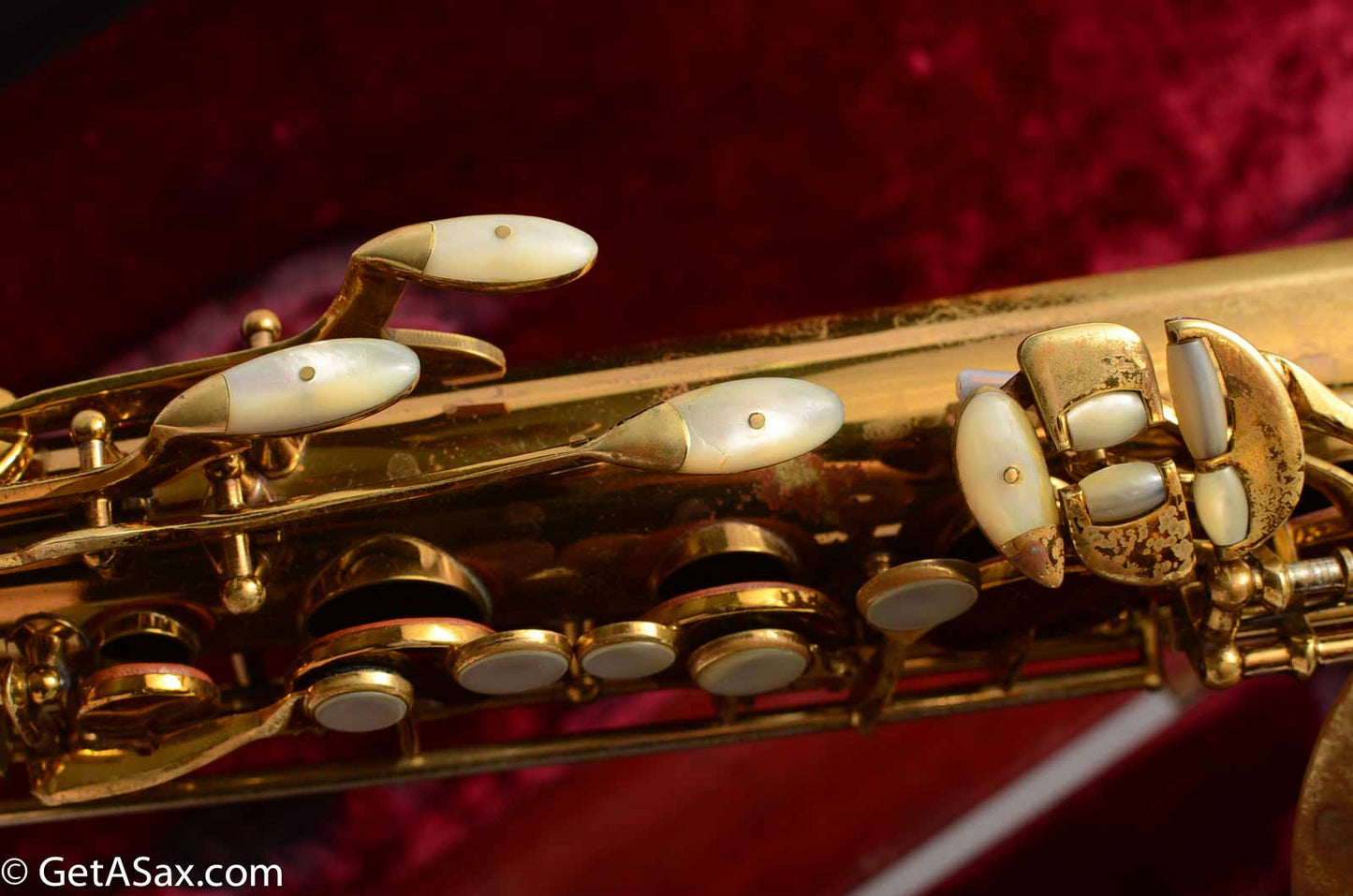 King Super 20 Tenor Full Pearls From 1954 Original Lacquer