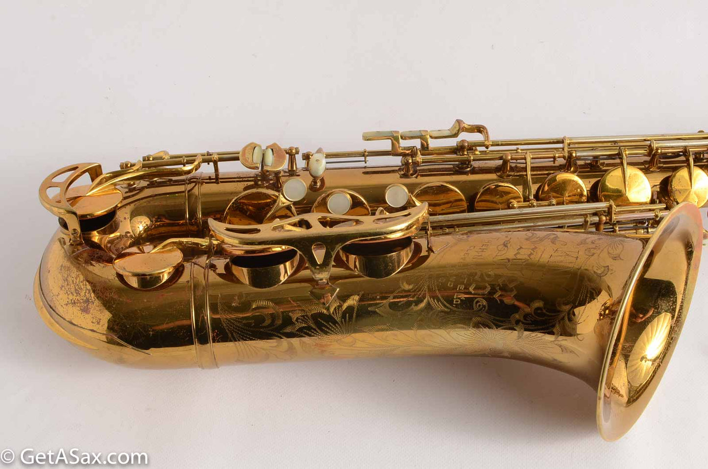King Super 20 Tenor Full Pearls From 1954 Original Lacquer
