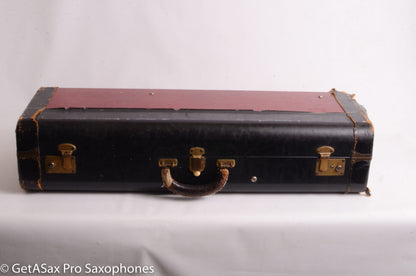 King Super 20 Tenor Original Lacquer 349080 Fresh Overhaul Excellent!