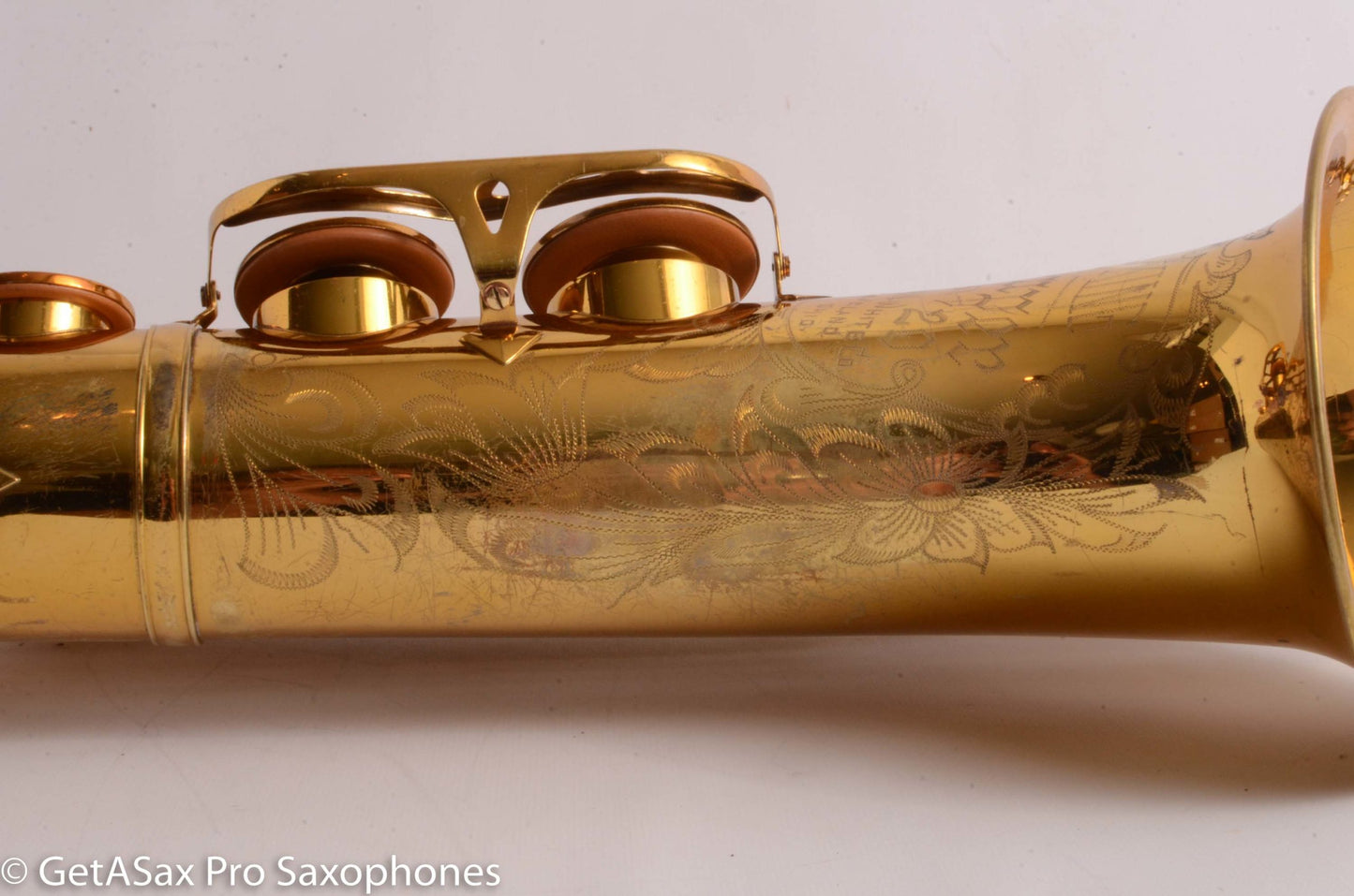 King Super 20 Tenor Original Lacquer 349080 Fresh Overhaul Excellent!