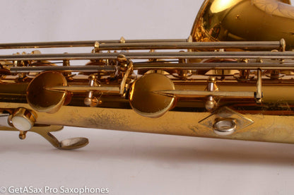 King Super 20 Tenor Original Lacquer 349080 Fresh Overhaul Excellent!