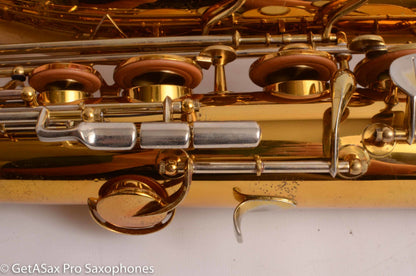King Super 20 Tenor Original Lacquer 349080 Fresh Overhaul Excellent!