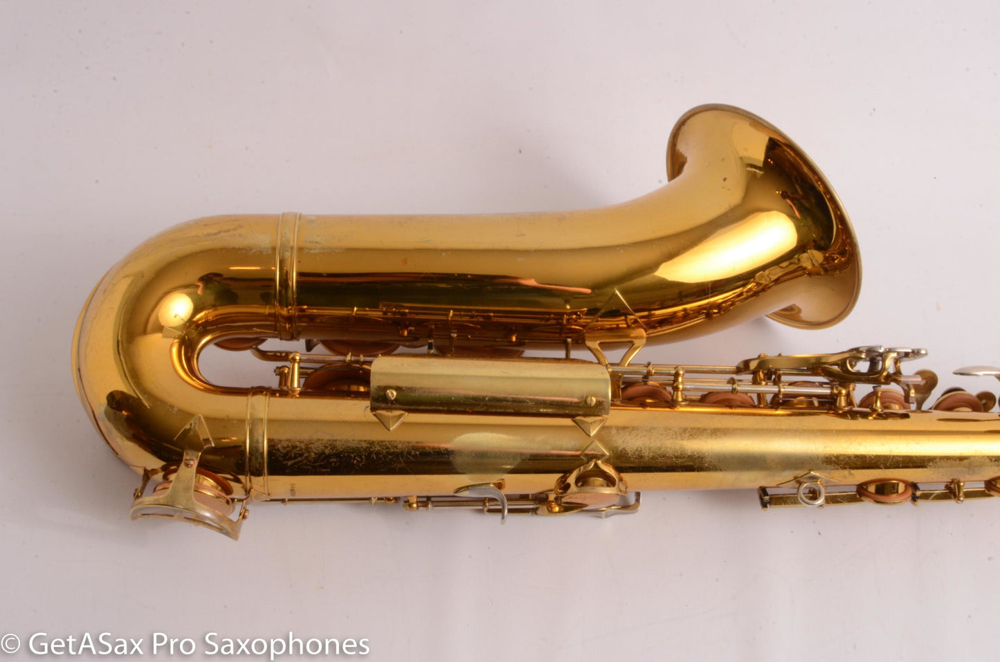 King Super 20 Tenor Original Lacquer 349080 Fresh Overhaul Excellent!