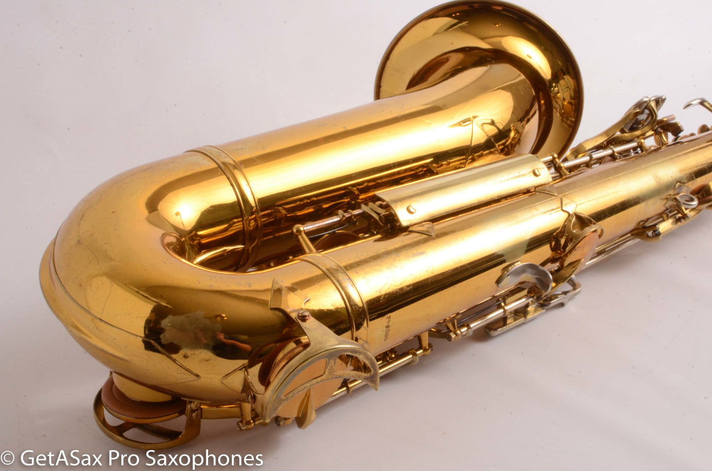 King Super 20 Tenor Original Lacquer 349080 Fresh Overhaul Excellent!