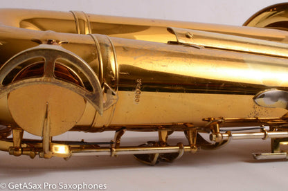 King Super 20 Tenor Original Lacquer 349080 Fresh Overhaul Excellent!