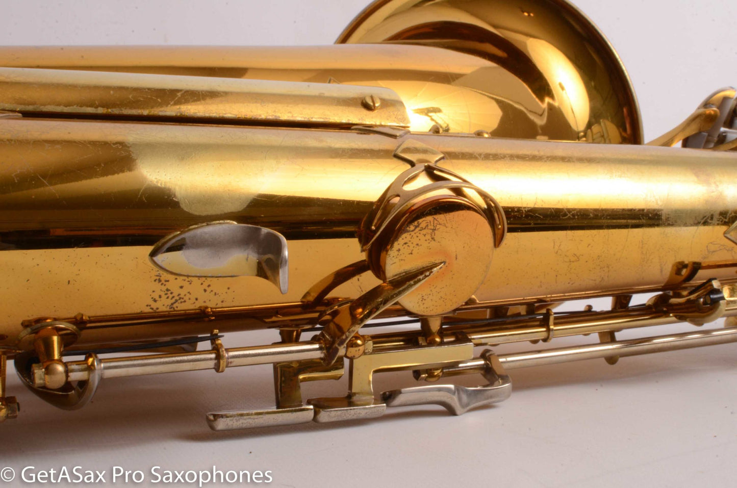 King Super 20 Tenor Original Lacquer 349080 Fresh Overhaul Excellent!