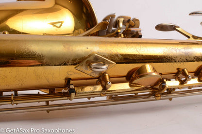 King Super 20 Tenor Original Lacquer 349080 Fresh Overhaul Excellent!
